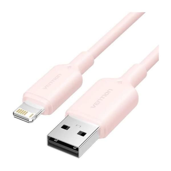 USB 2.0 Lightning-kabel - VENTION - LAMPH - USB-A han/Lightning han - 480 Mbps - 2 m