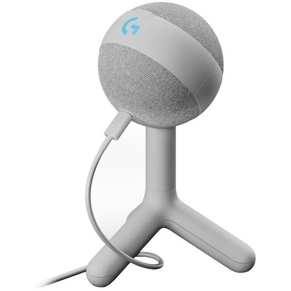 Microfon - Kablet - Logitech G - Yeti Orb - Kompatibel med PC og MAC - Hvid