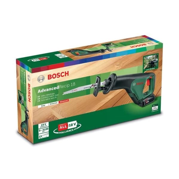 BOSCH gensav - AdvancedRecip18 Sæt 1 batteri 2,5 Ah