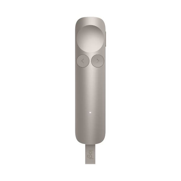 Presentationsfjärrkontroll - Trådlös - Logitech - Spotlight 2 - Bluetooth/USB-C - Sand