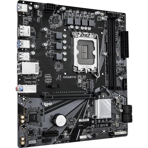 Moderkort - GIGABYTE - B760M H V2 - Format Micro-ATX - Chipset Intel B760 - DDR5