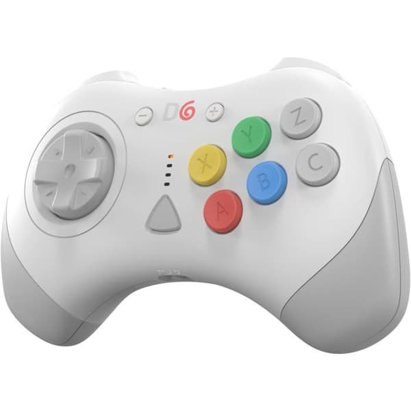 Retro Fighters D6 trådløs controller til Switch/PC/Dreamcast - Hvid