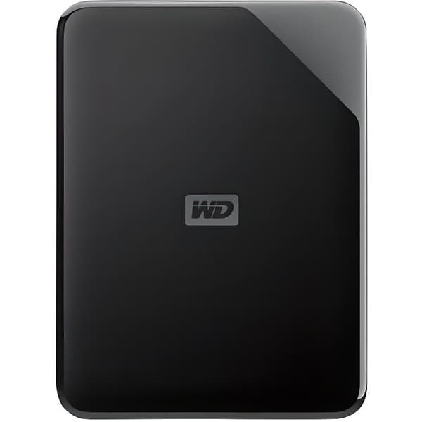Bærbar Harddisk WD Elements SE WDBJRT0040BBK-WESN - WESTERN DIGITAL - 4 To - USB 3.0 - Sort - Format 2.5"