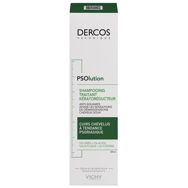 Vichy dercos PSOlution schampo behandling keratoreducerande 200ml