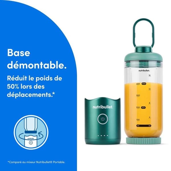 Blender Nutribullet FLEX bærbar - Grøn NBP013GR