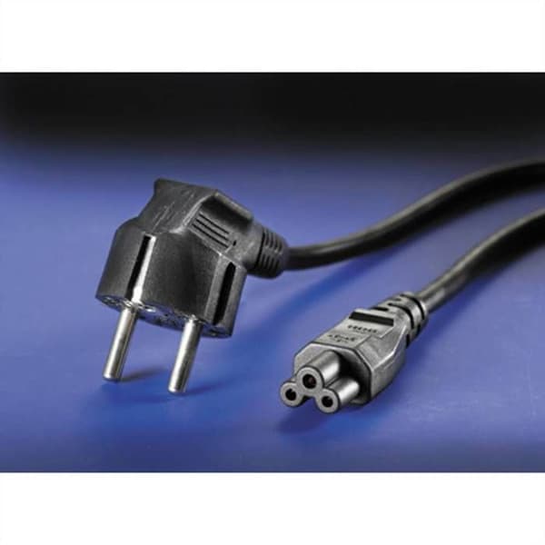 Strømledning ROLINE 3 POLE 1,8 M (ML) - Sort - Til bærbar computer