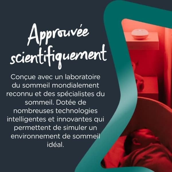 TOMMEE TIPPEE Dreammaker Night Light med rött ljus, rosa brus och CrySensor Smart Sensor