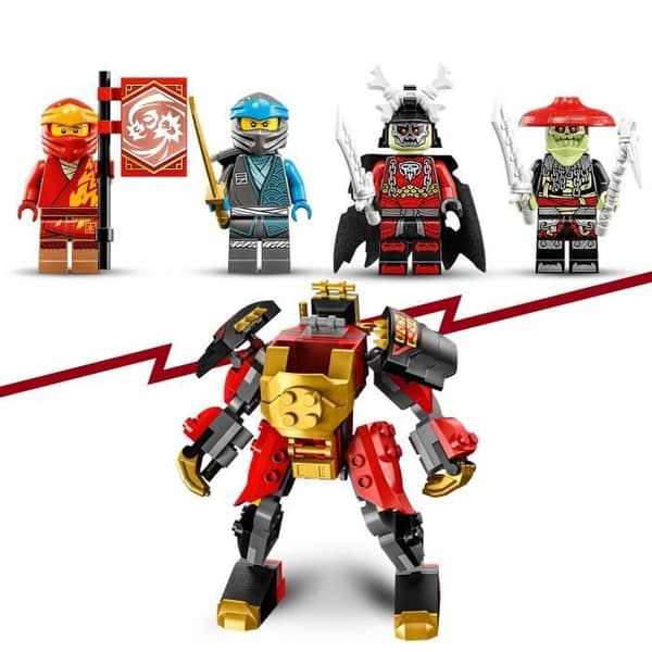 LEGO® NINJAGO 71783 Kais robotmotorcykel – Evolution, Ninja Legetøj, Robotfigur
