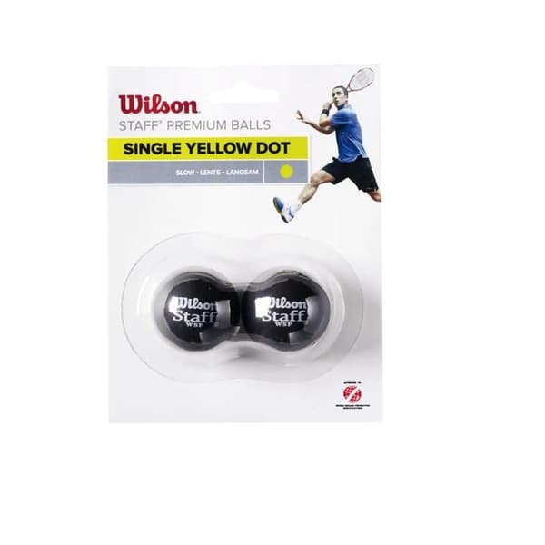 Sæt med 2 squashbolde fra Wilson Staff