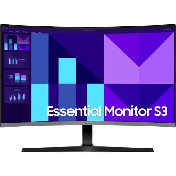 SAMSUNG SKÆRM 32 S32D396G Sort
