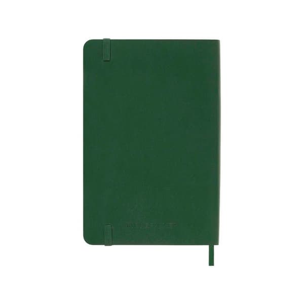 Klassisk notesbog - Classic Collection - Myrtegrøn - Blød omslag - Elastisk lukning