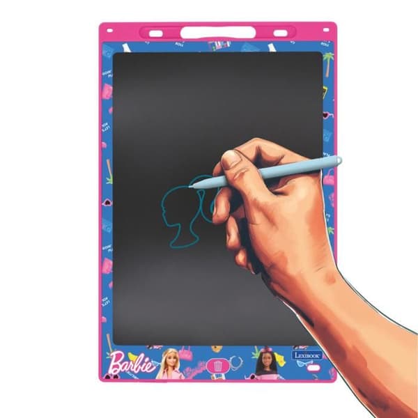 Multifärgad Barbie ritplatta