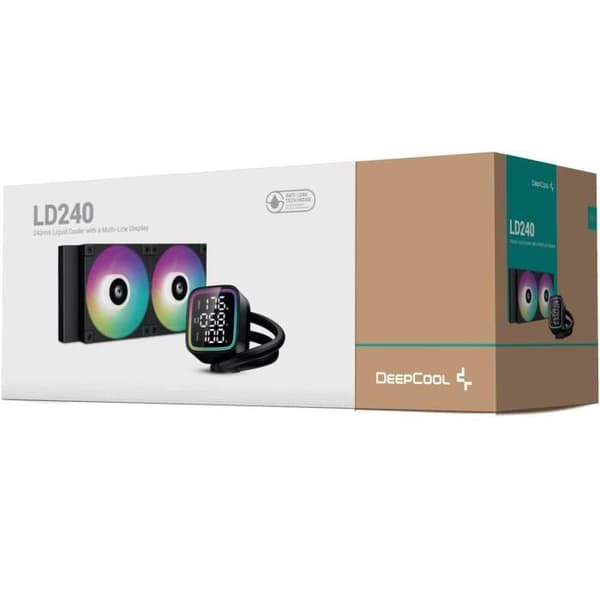 Vattenkylning AIO - DEEPCOOL - LD240 - Svart