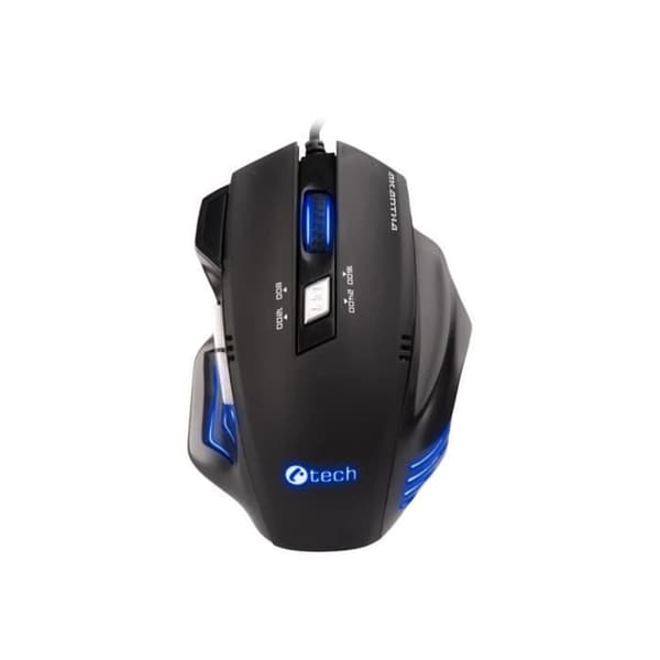 C-TECH AKANTHA 6-knaps USB-kablet optisk mus
