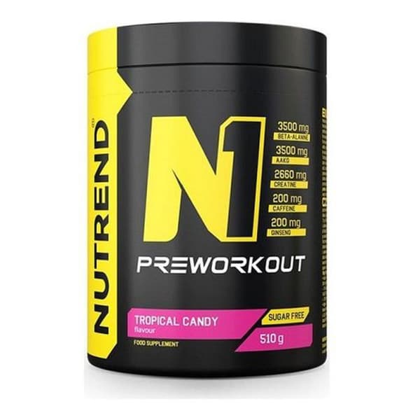 N1 Pre-Workout - 510g Tropisk Slik
