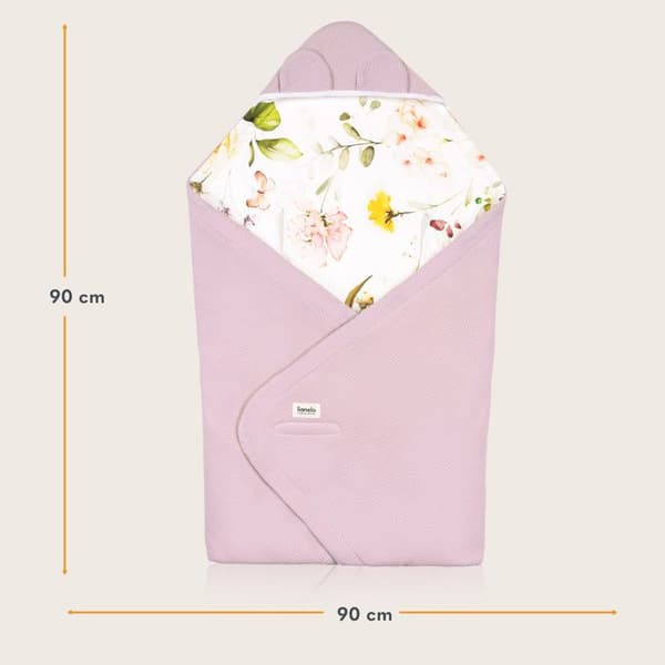 LIONELO omslagstäcke - Bomull och bambu - Hypoallergena - Rosa
