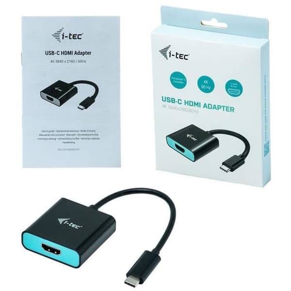 USB-C adapter - I-TEC - til HDMI 4K / 60hz