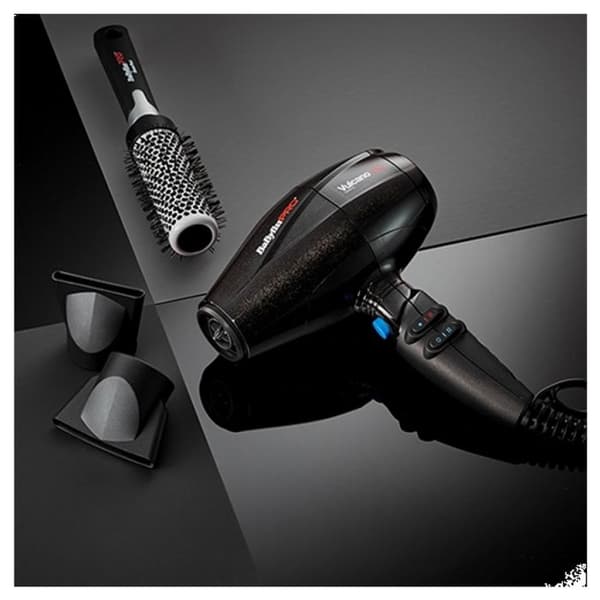Hårtørrer - Babyliss - Vulcano HQ - 2400W - Sort - Luftionisator