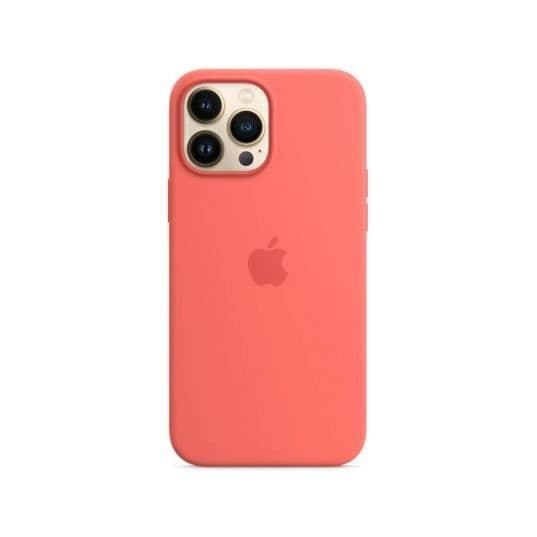 APPLE iPhone 13 Pro Max Silikonfodral med MagSafe - Rosa Pomelo