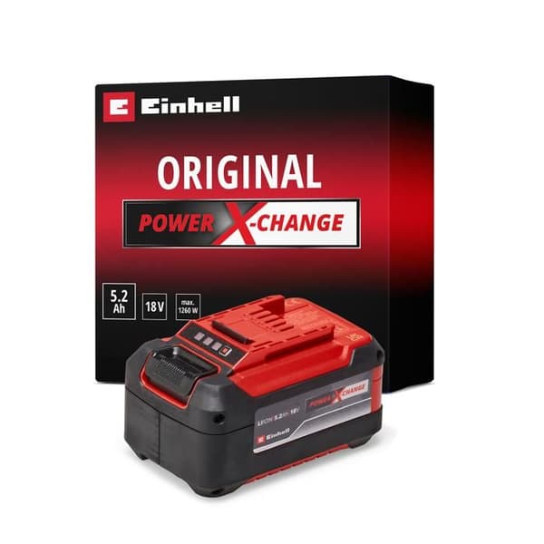 Einhell Batteri 5,2 Ah PXC PLUS (Lithium-Ion, 18V, til alle Einhell PXC apparater)