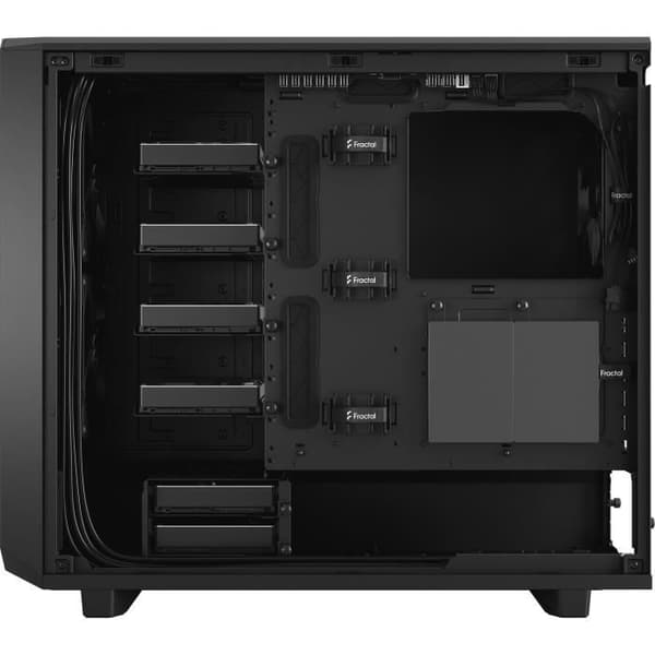 FRACTAL DESIGN Meshify 2 PC CASE - Solid Panel - Sort - E-ATX Format (FD-C-MES2A-01)