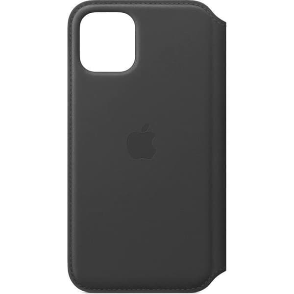 APPLE Läderfodral Svart för iPhone 11 Pro