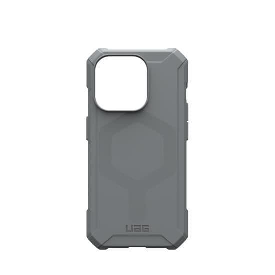 Coque - UAG - Essential Armor - Silver - Förstärkt skydd - Kompatibel med MagSafe