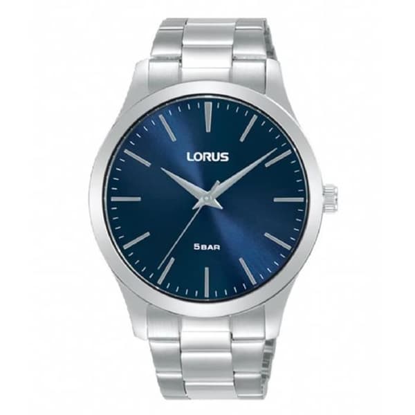 Ur - LORUS - Lorus klassisk ur - Rustfrit stål - Blå urskive - Quartz bevægelse