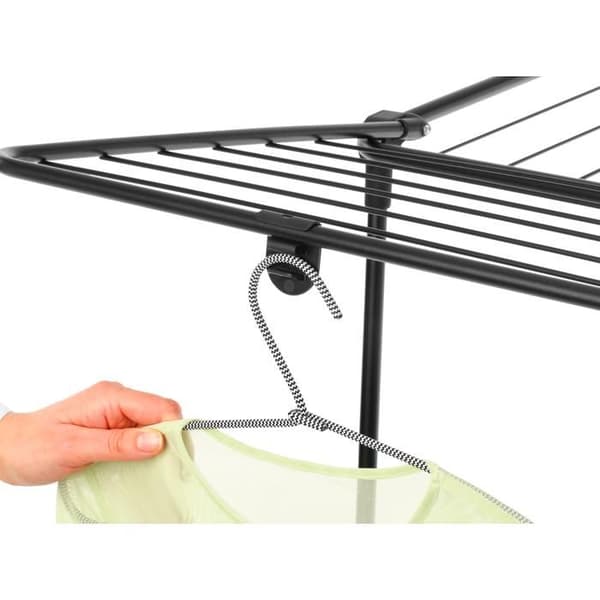 Brabantia Tøjstativ HangOn også, 22 meter - Mat Sort