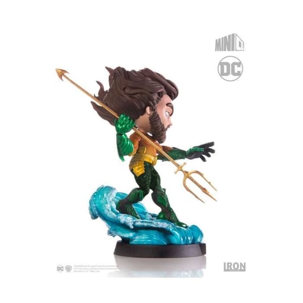 Figur - Iron Studios - Aquaman - Mini Co. Deluxe - 19 cm