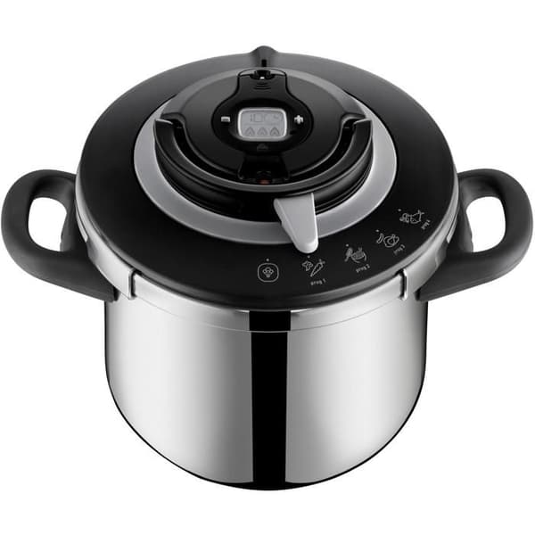 Trykkoger - TEFAL - Clipso CHEF - 8L - Rustfrit stål - 4 madlavningsprogrammer