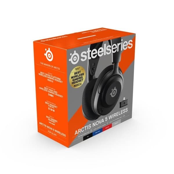 SteelSeries Arctis Nova 5 Wireless PC Gaming Headset Svart