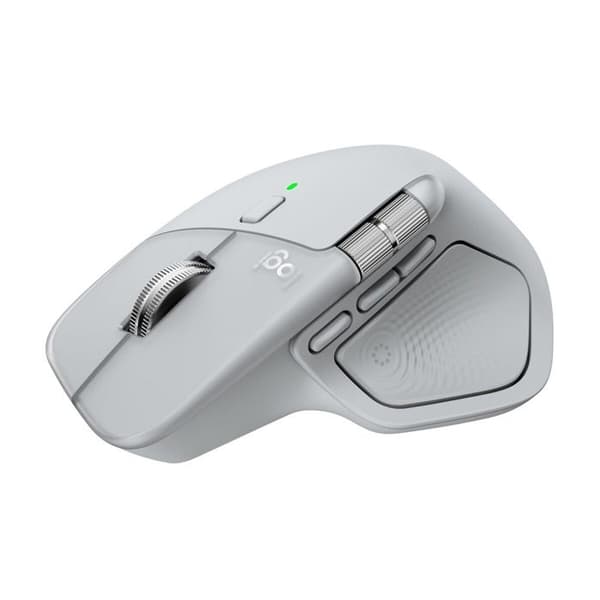 Trådlös mus - Logitech - MX Master 4 - Ergonomisk - Ljusgrå