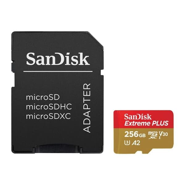SanDisk Micro SD Extreme Plus microSDXC 256 GB - 0619659189068