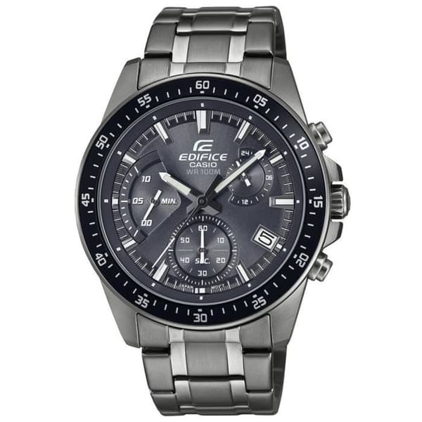 Ur - CASIO - EFV-540DC-1CVUEF - Rustfrit stål - Kronograf - Vandtæt 10 bar