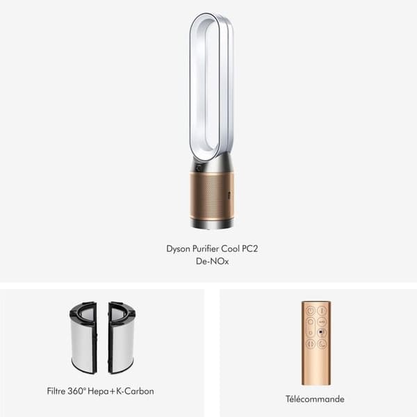 Dyson Luftrenser Ventilator Cool PC2 De-NOx TP12