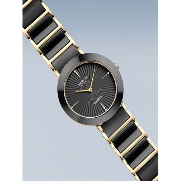 Bering 11435-732-GWP Dameur Sæt Sort Keramik 35 mm 3 ATM