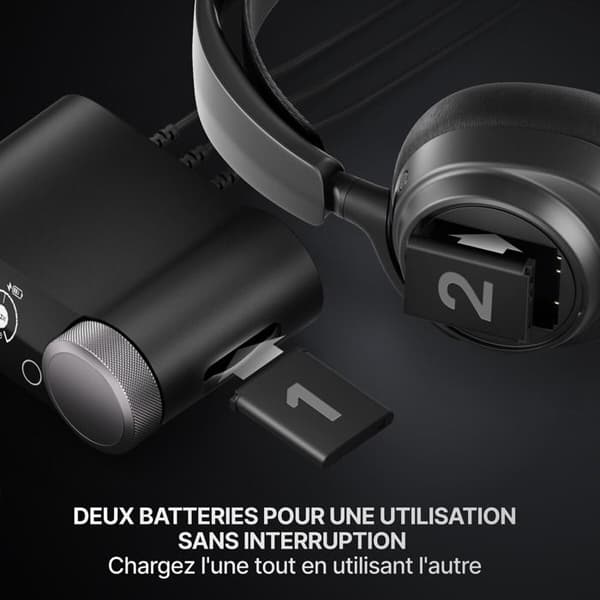 Steelseries Gaming trådløse headset Arctis Nova Pro Omni Sort