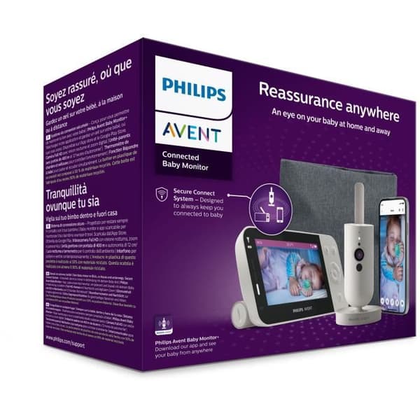 Videomonitor tilsluttet - PHILIPS AVENT - SCD953/26 - Silkwhite