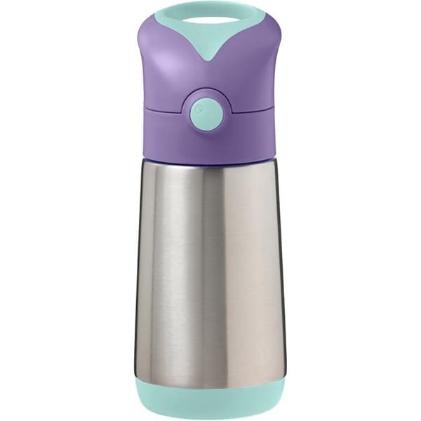 B.box Termos med sugrör 350 ml lilas pop