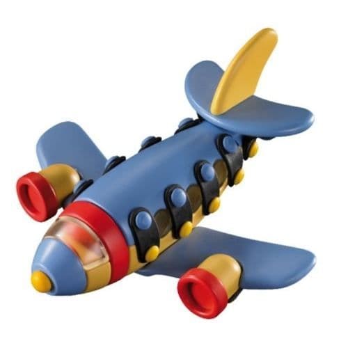 Byggespil - MIC O MIC - Jetfly - 22 elementer - Dreng - 3 år