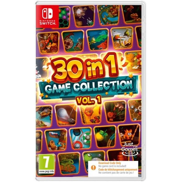 30 i 1 Spilsamling Vol. 1 Nintendo SWITCH (Downloadkode) (kode i boksen)
