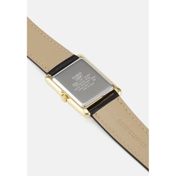 Ur - CASIO - LTP-B165GL-2BVEF - Sort læder - Vandtæt 5 bar - Chic