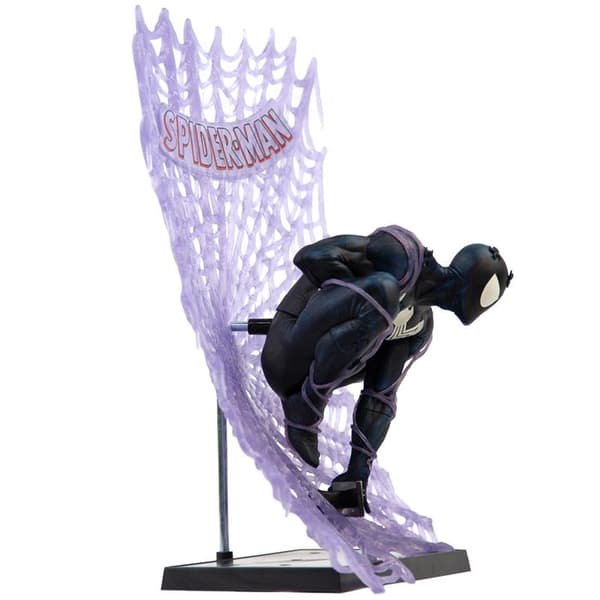 Figurin - McFarlane - Spider-Man - 30 cm - Limited edition - Sort dragt (Chase)