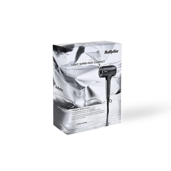 Babyliss Titanium Shine 1600 D6200DE hårtørrer