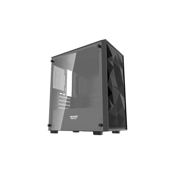 Darkflash M305 Mesh Mini Tower PC-låda utan fläktar svart