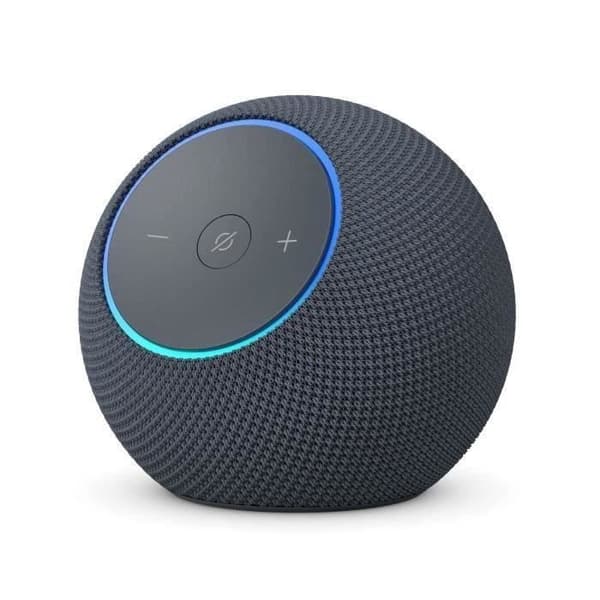Ansluten högtalare - AMAZON - Echo Dot Max - 1 diskant + 1 subwoofer - Wi-Fi - Grafit