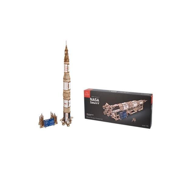 NASA Saturn V - Ugears - 3D träpussel