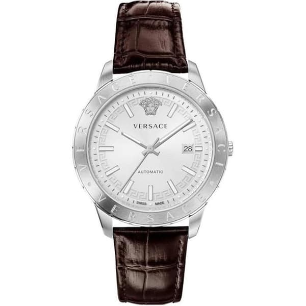 Ur - VERSACE - VE2D00121 - Mekanisk - Brun - Læder - Mand