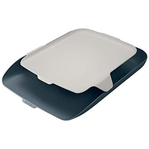 LEITZ A4 POSTBAKKE MED DESK ORGANIZER, COSY, GRÅ, 5